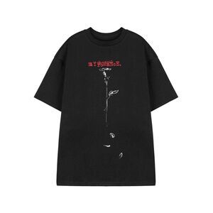 My Chemical Romance Unisex Adult Rose Short-Sleeved T-Shirt / Black